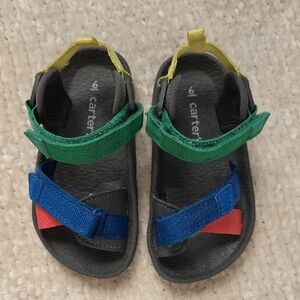 Carter's Kids Sandals - Green, Blue, Red, Yellow